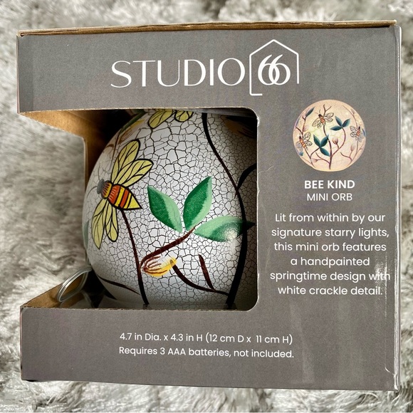 Studio 66 Bee Kind Light Mini Orb - Picture 6 of 6